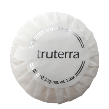 Truterra Bergamot Pleat Soap 30g (Product Image)