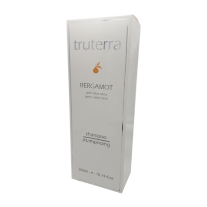 Truterra Bergamot Shampoo Retail Box (Product Image)
