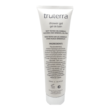 Truterra Bergamot Retail Shower Gel (Product Image)
